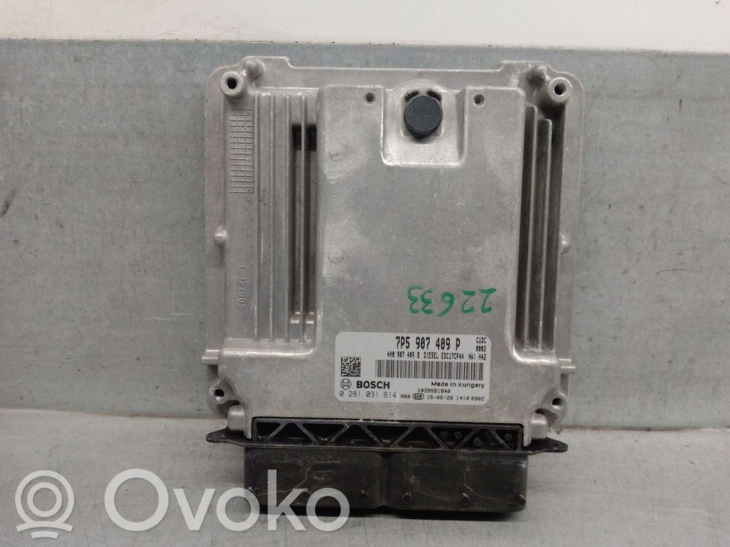 Porsche Cayenne (9Y0 9Y3) Engine control unit/module 