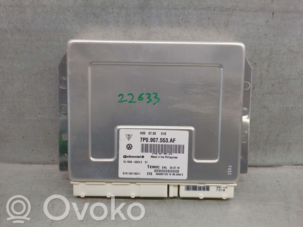 Porsche Cayenne (9Y0 9Y3) Autres unités de commande / modules 