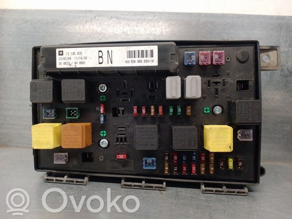 Opel Astra G Sicherungskasten komplett 