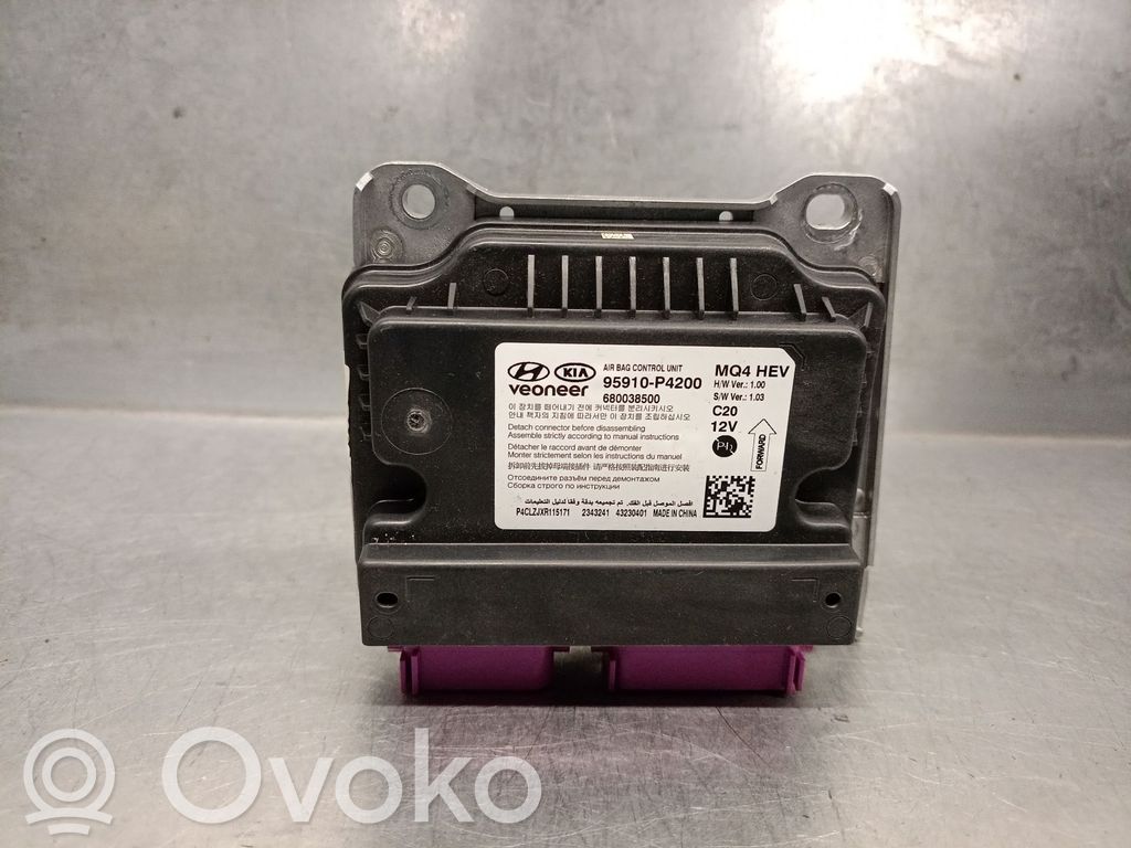 Sterownik / Moduł Airbag   95910P4200,680038500VEONEER
