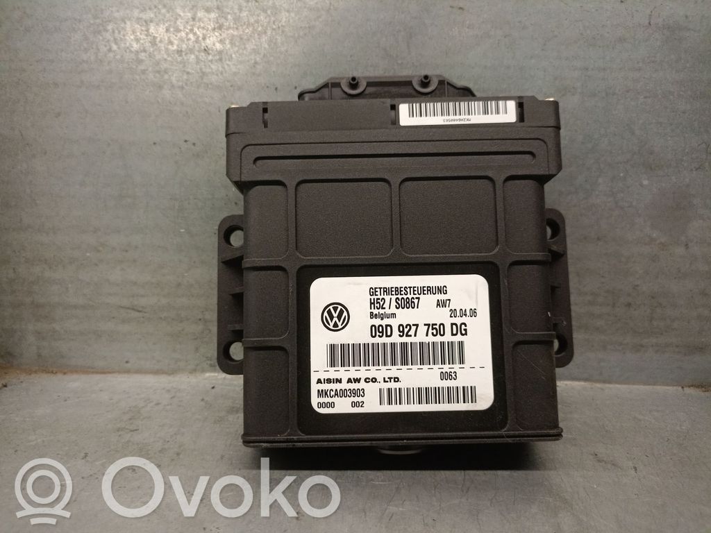 Sterownik / Moduł skrzyni biegów   09D927750DG,MKCA003903