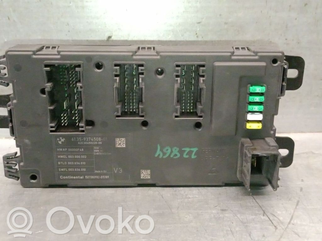 BMW 1 F20 F21 Moduł / Sterownik komfortu 