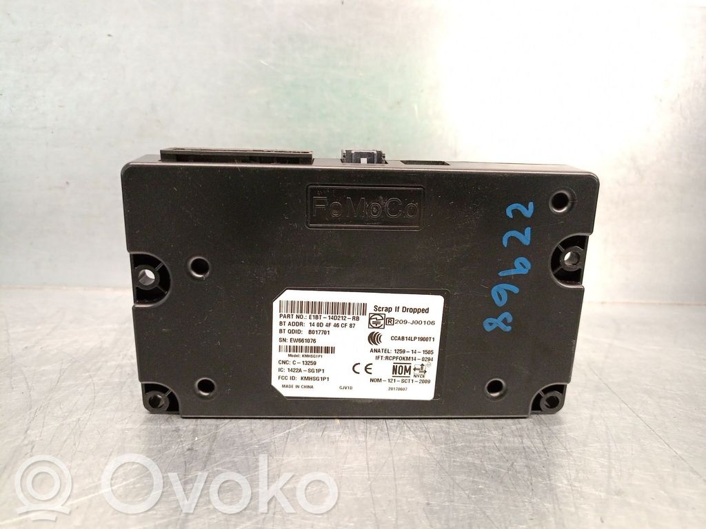 Ford Ecosport Other control units/modules 