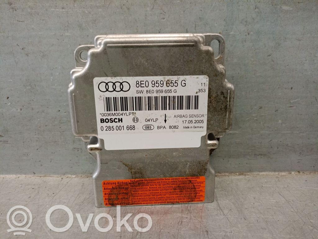 Audi A4 S4 B6 8E 8H Unitate/modul de comandă airbaguri 