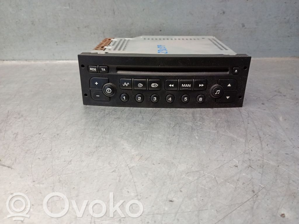Peugeot 206 Moduł / Sterownik dziku audio HiFi 
