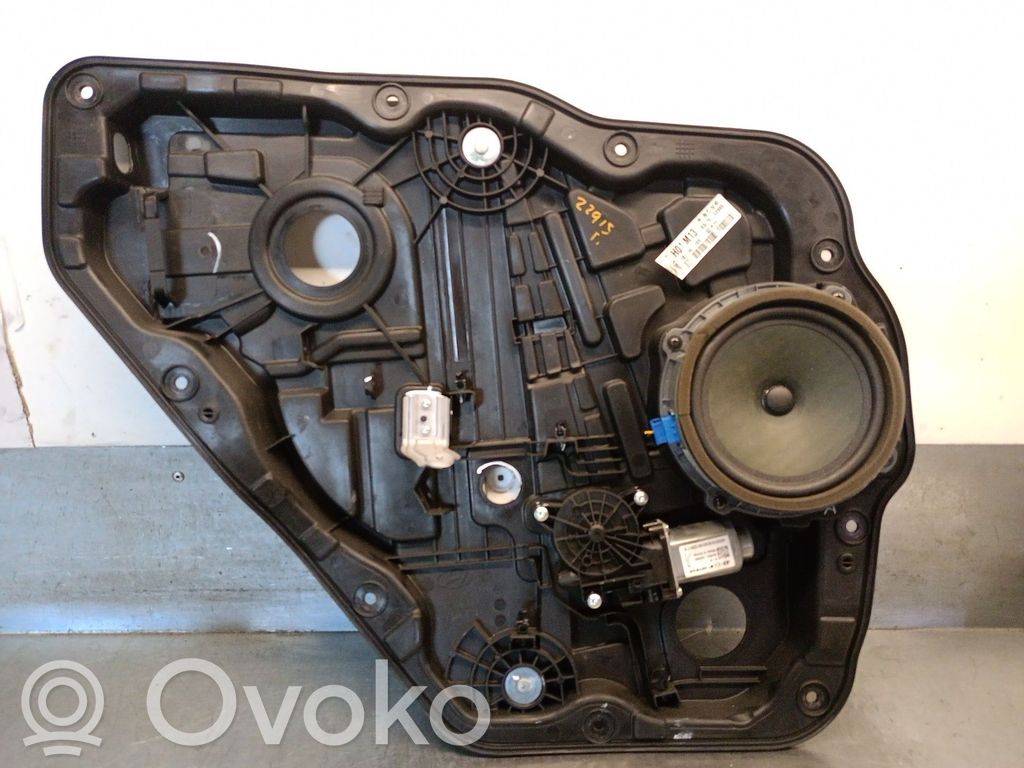 Hyundai Ioniq Mechanizm podnoszenia szyby tylnej bez silnika 
