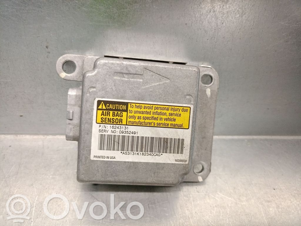 Chevrolet Camaro Airbag control unit/module 