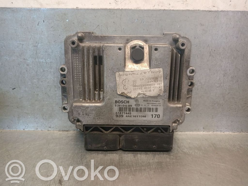 Engine control unit/module   51877445,0281015589BOSCH