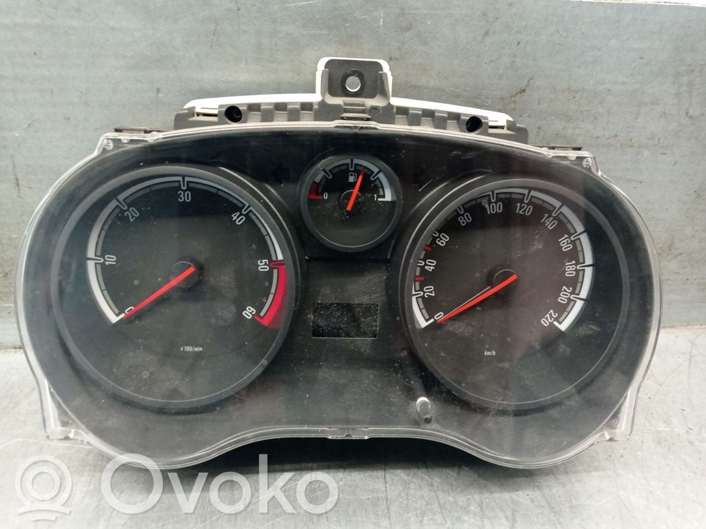 Opel Corsa D Speedometer (instrument cluster) 