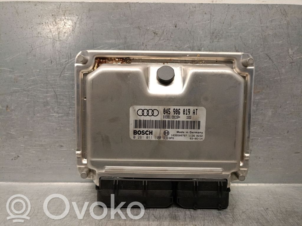 Unitate/modul de control motor   045906019AT,0281011100BOSCH