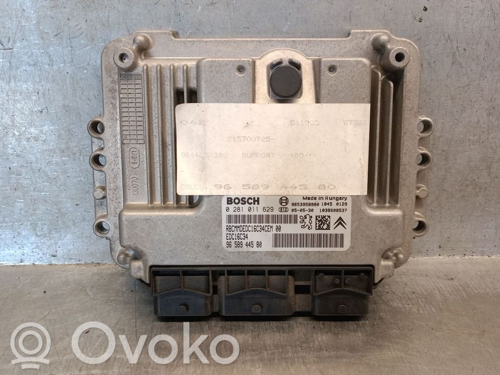 Citroen C4 I Sterownik / Moduł ECU 