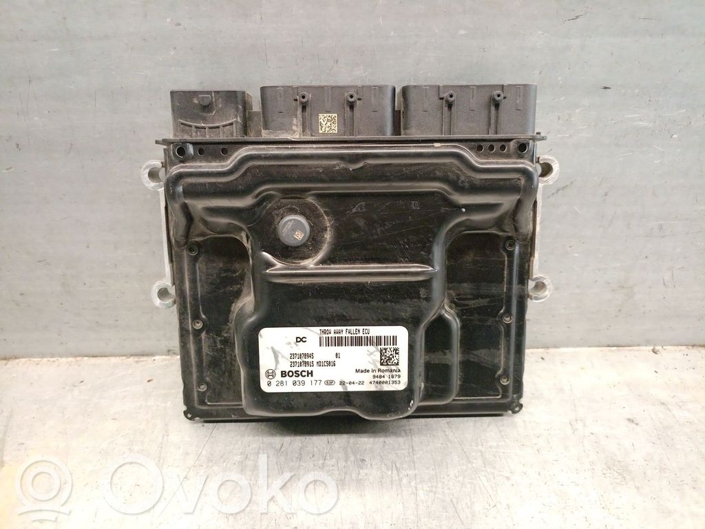 Unidad de control/módulo del motor   237107894S,0281039177BOSCH