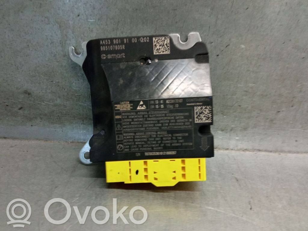 Smart ForFour II W453 Airbag control unit/module 