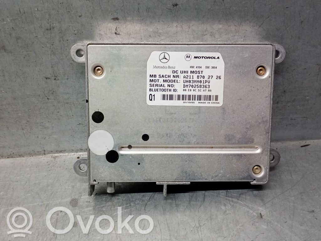 Mercedes-Benz ML W164 Altre centraline/moduli