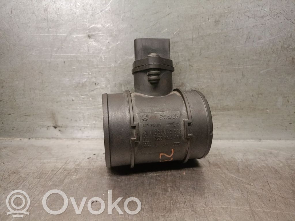 Przepływomierz masowy powietrza MAF   8Z0906461,8Z0906461,0281002610BOSCH