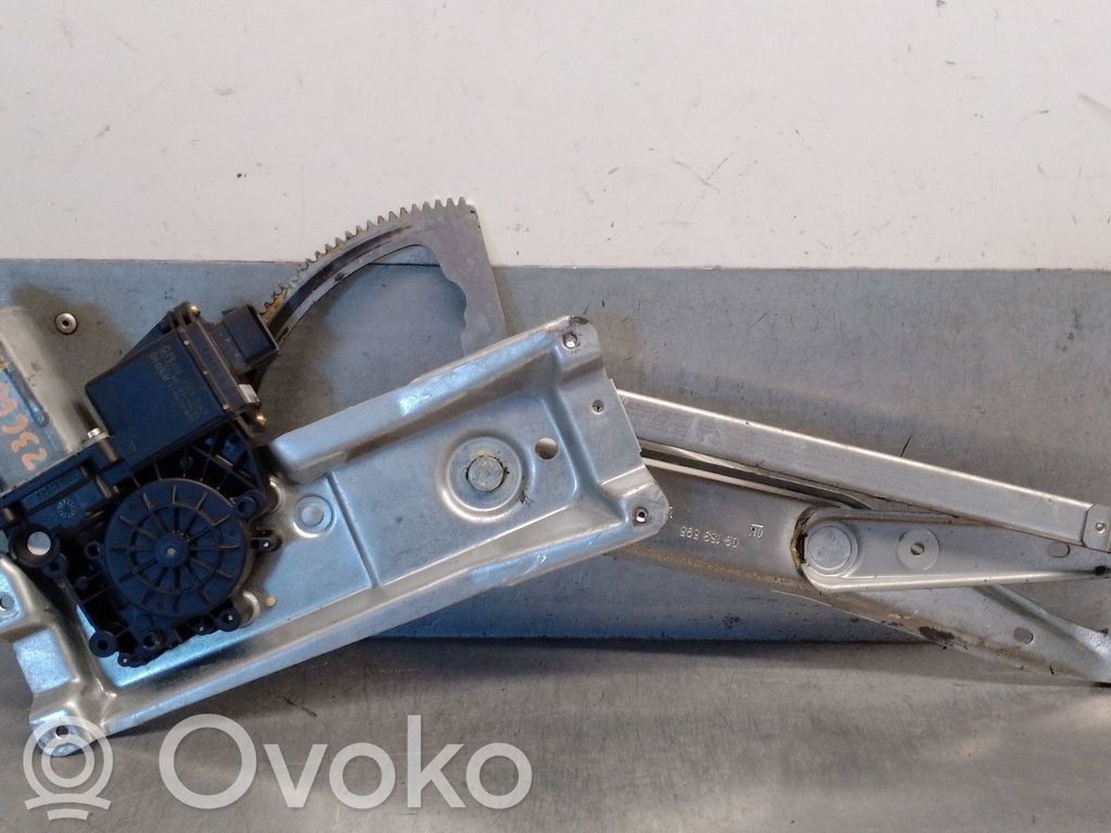 Opel Vectra B Regulador manual de la ventanilla delantera 