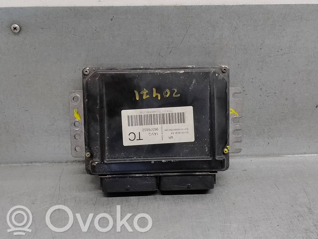 Daewoo Kalos Calculateur moteur ECU 