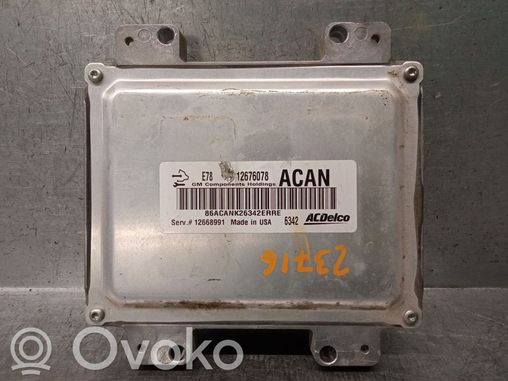 Opel Corsa E Engine control unit/module 