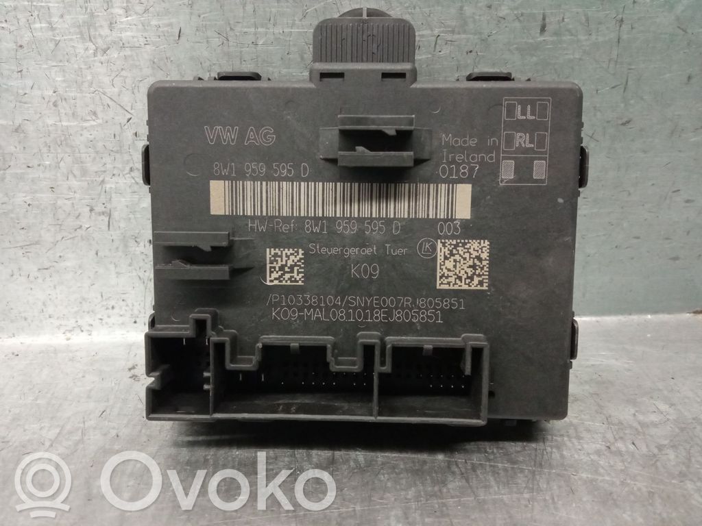Audi Q3 F3 Mukavuusmoduuli 