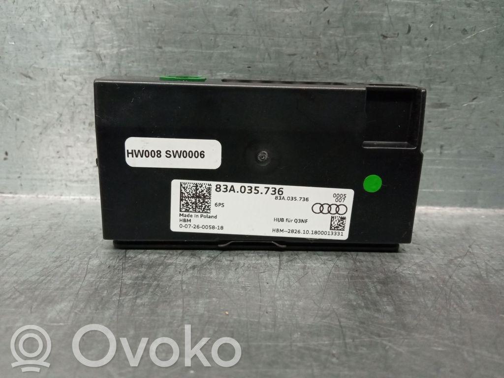 Audi Q3 F3 Otras unidades de control/módulos 