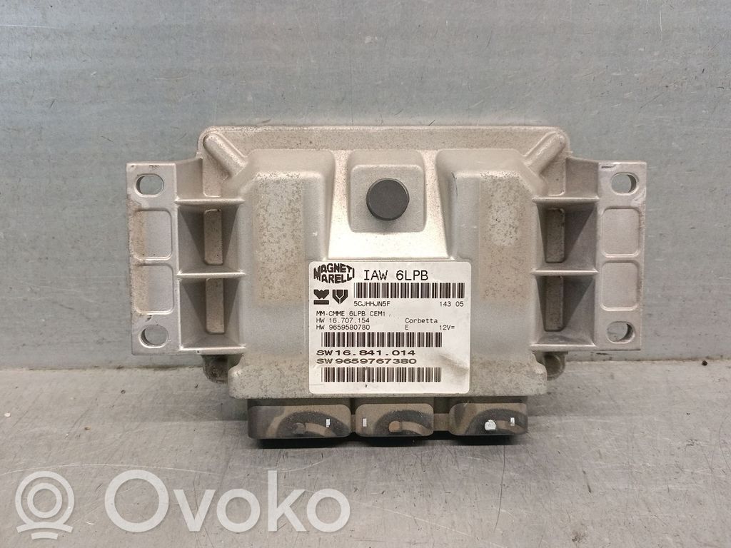 Peugeot 407 Engine control unit/module 