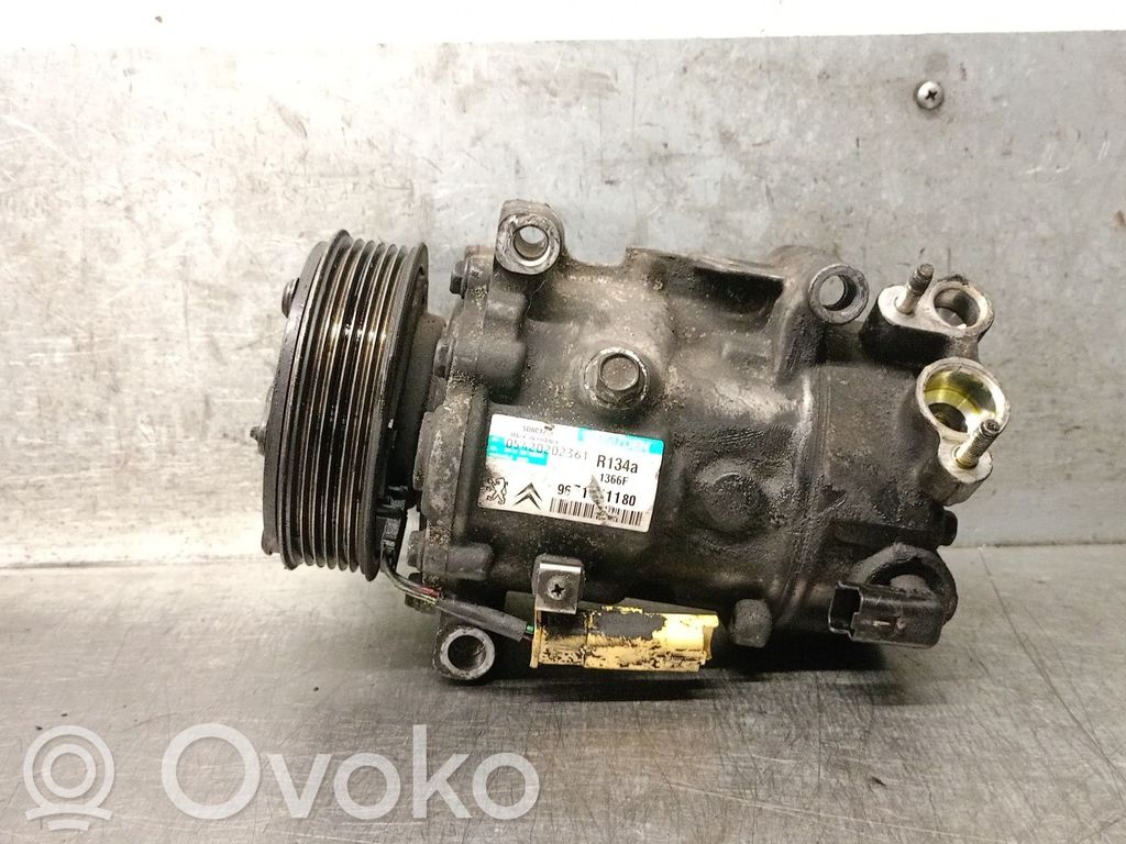 Peugeot 508 Compressore aria condizionata (A/C) (pompa) 