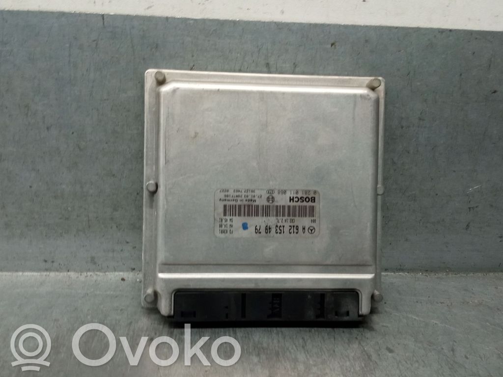 Mercedes-Benz CLK A209 C209 Unitate/modul de control motor 