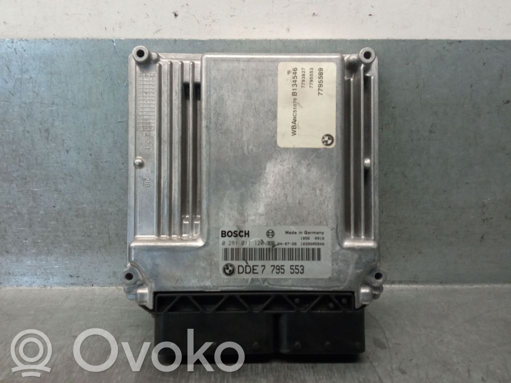 BMW 5 E60 E61 Engine control unit/module 