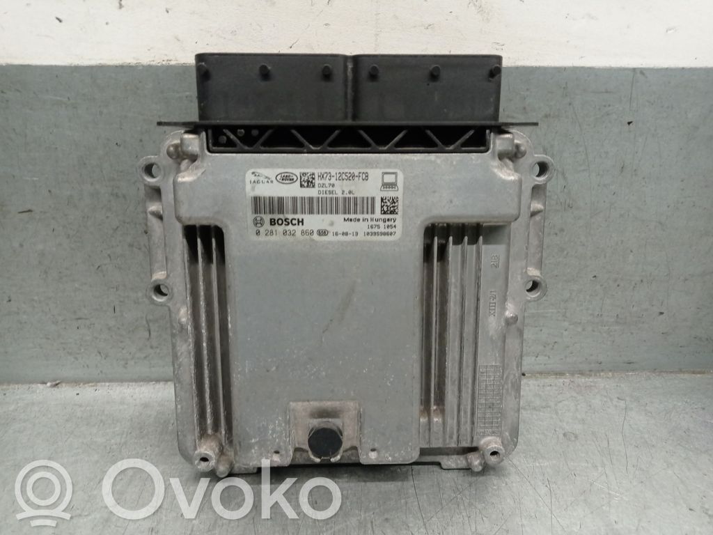 Engine control unit/module   HX7312C520FCB,0281032860