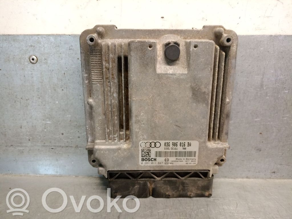 Audi A3 S3 8P Engine control unit/module 