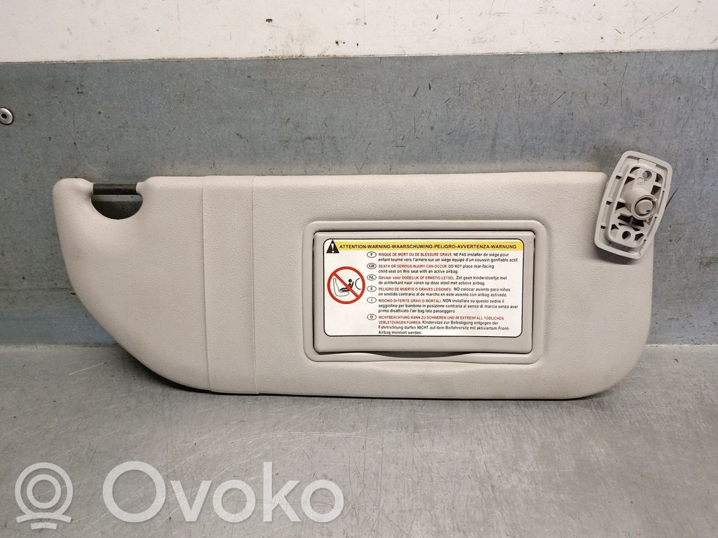 Citroen C3 Sun visor 