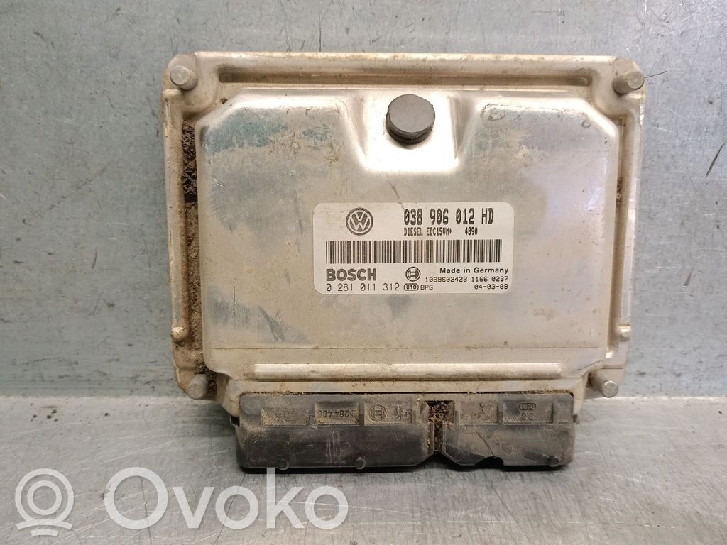 Seat Leon (1M) Unidad de control/módulo del motor 