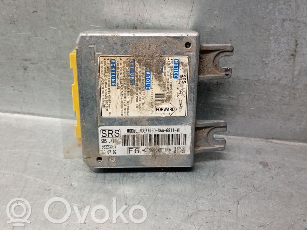 Honda Jazz Airbag control unit/module 