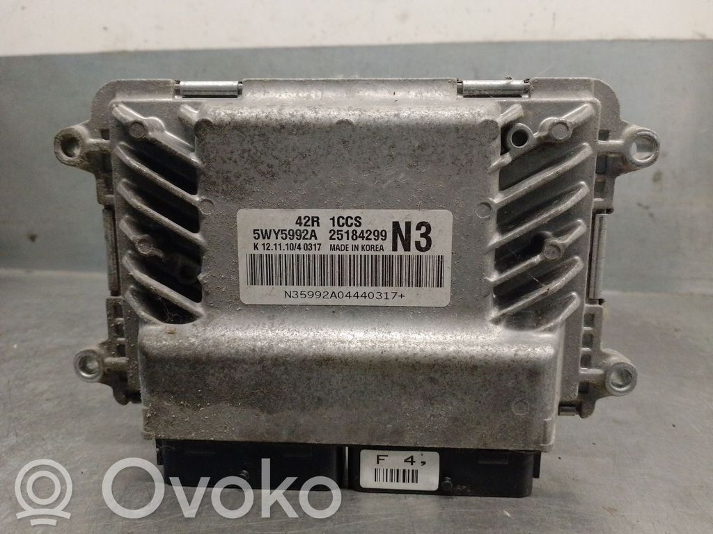 Chevrolet Aveo Engine control unit/module 