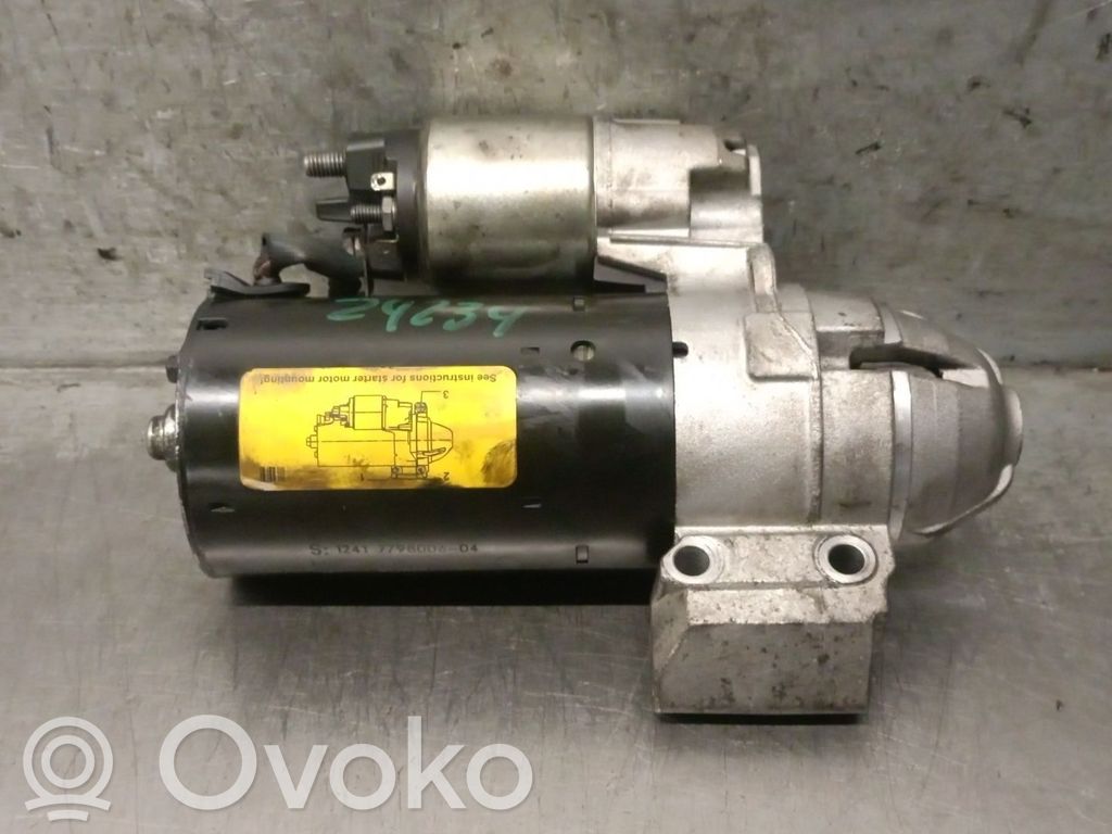 Motor de arranque   12417798006,12418570238,0001139002BOSCH