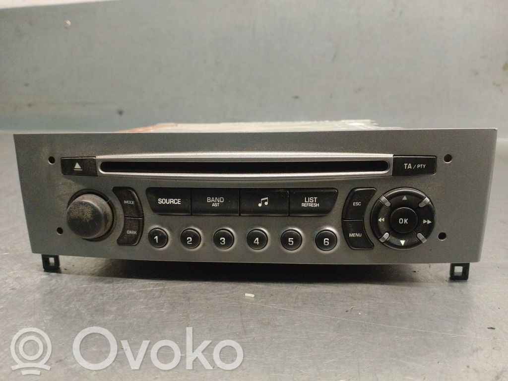 Peugeot 308 Moduł / Sterownik dziku audio HiFi 