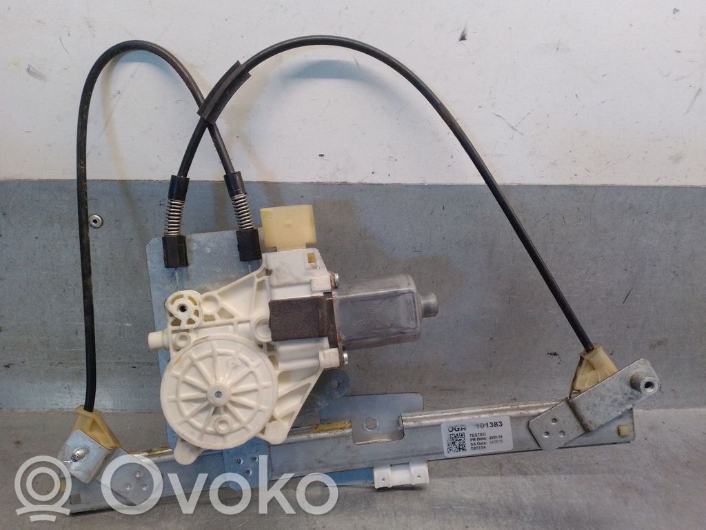 Mechanizm podnoszenia szyby tylnej bez silnika   6M2114553B,7S71A27009AA