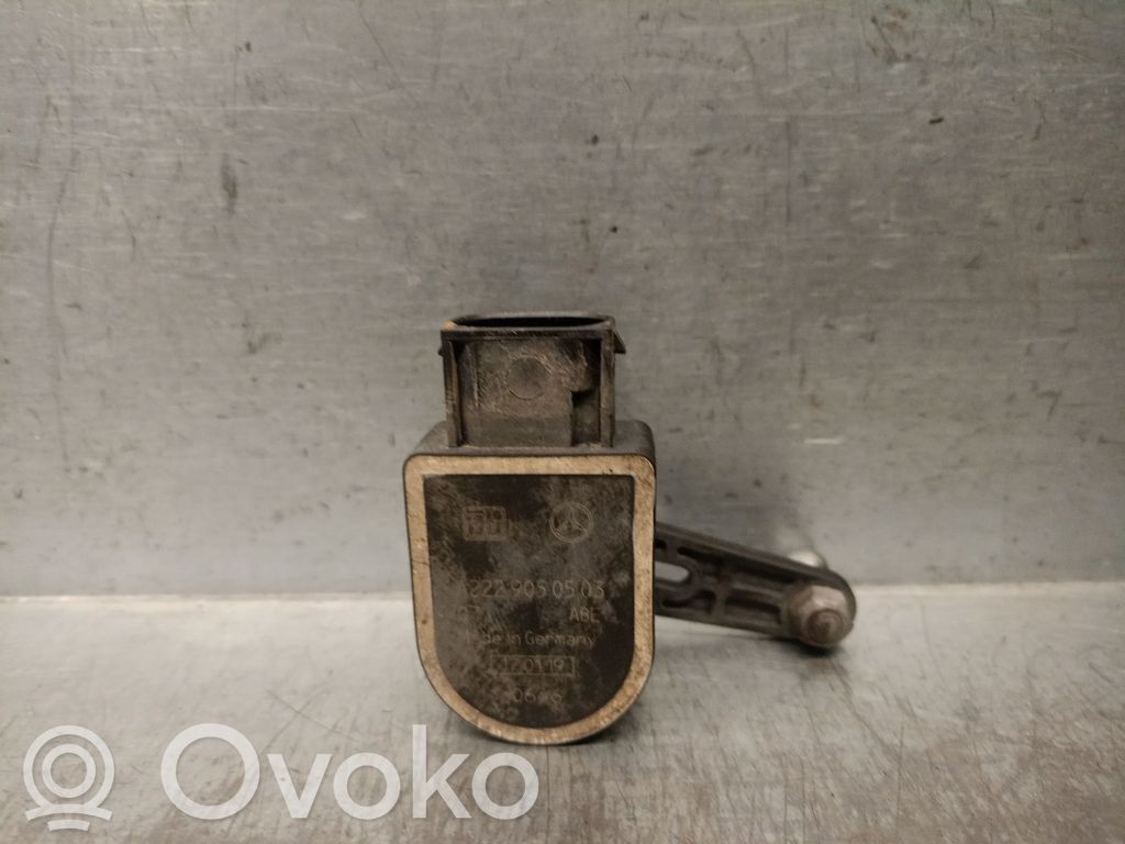 Mercedes-Benz S W222 Motor reglare nivel far