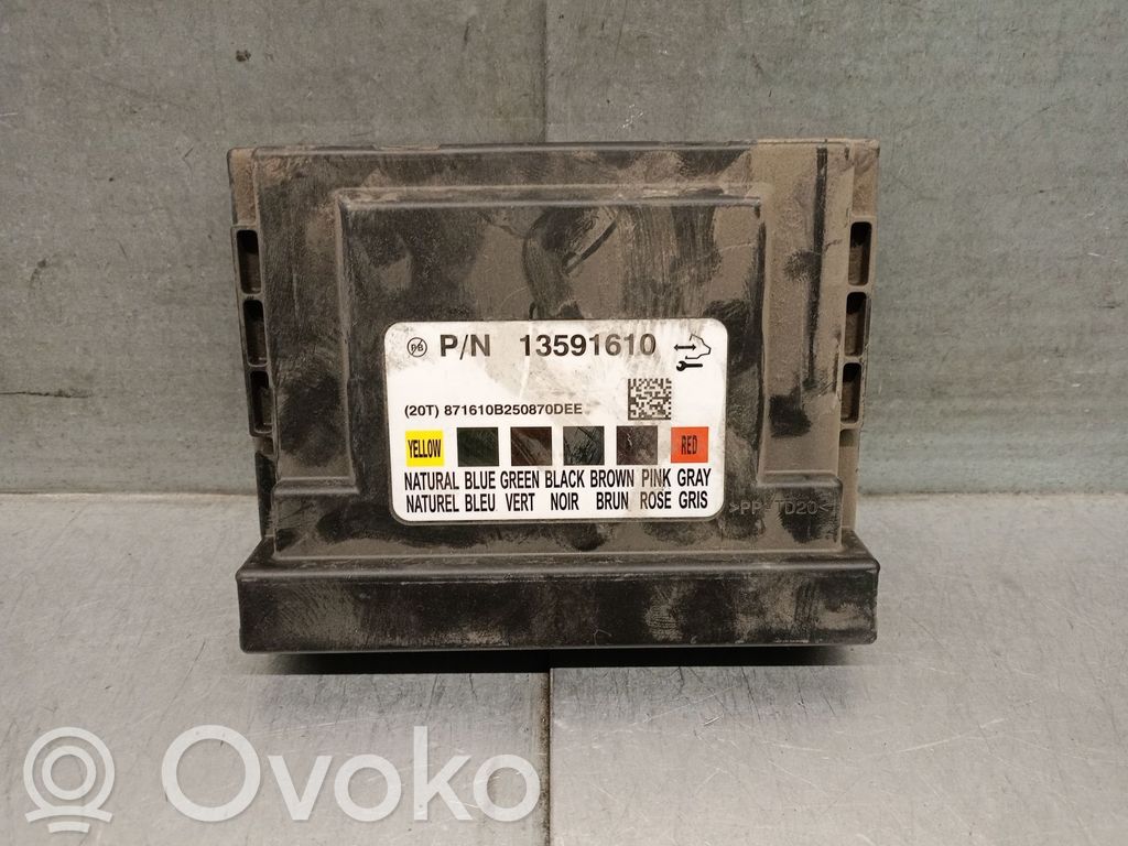 Alte unități/module de control   13591610,13591610