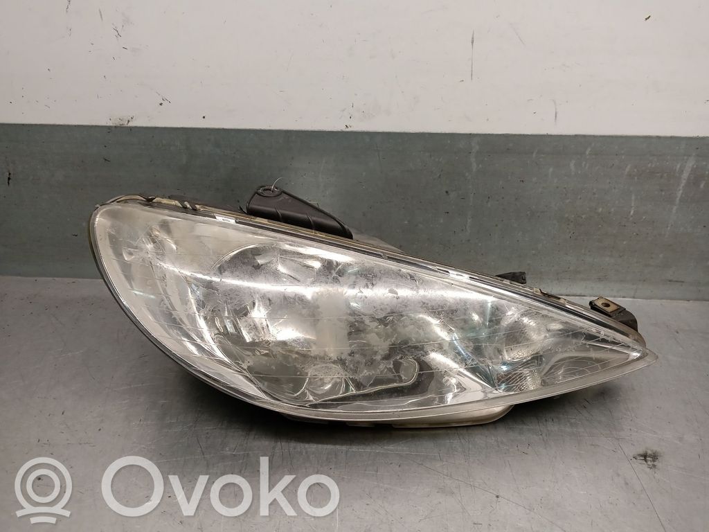 Peugeot 206 Faro/fanale 