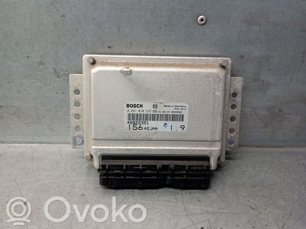 Alfa Romeo 156 Sterownik / Moduł ECU 