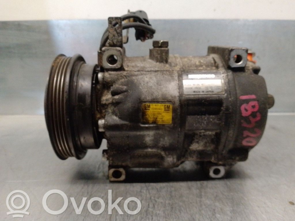 Opel Omega B1 Air conditioning (A/C) compressor (pump) 