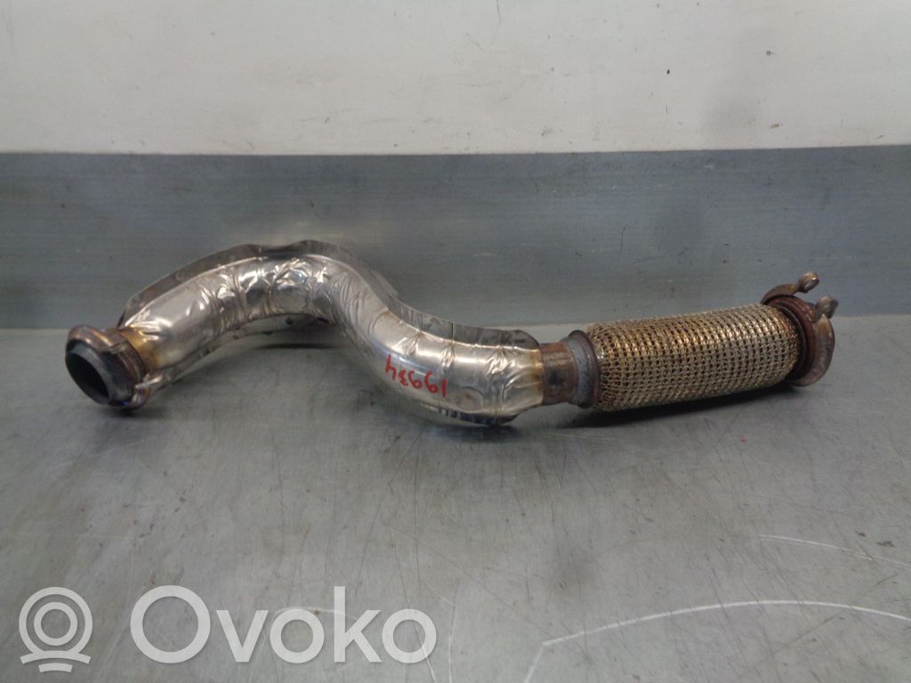 Peugeot 2008 I Exhaust gas pipe 