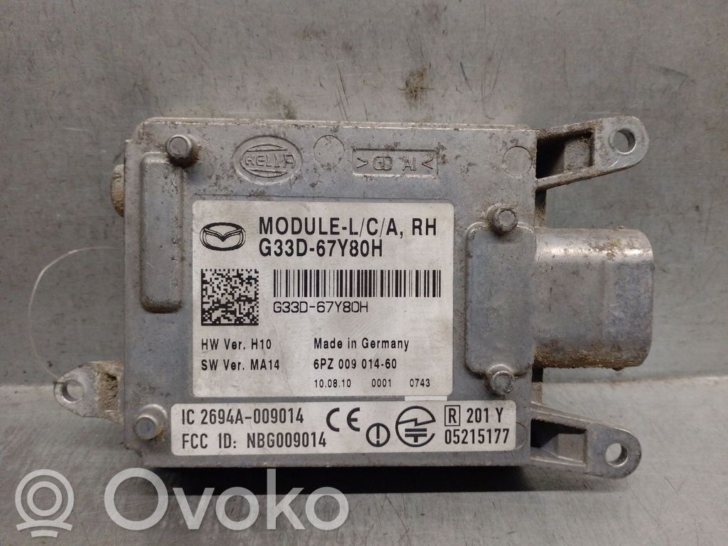 Mazda CX-7 Unitate/modul control lămpi xenon 