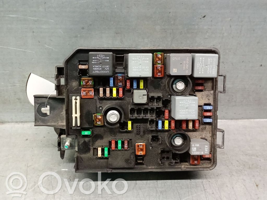 Opel Corsa E Saugiklių dėžė (komplektas) 