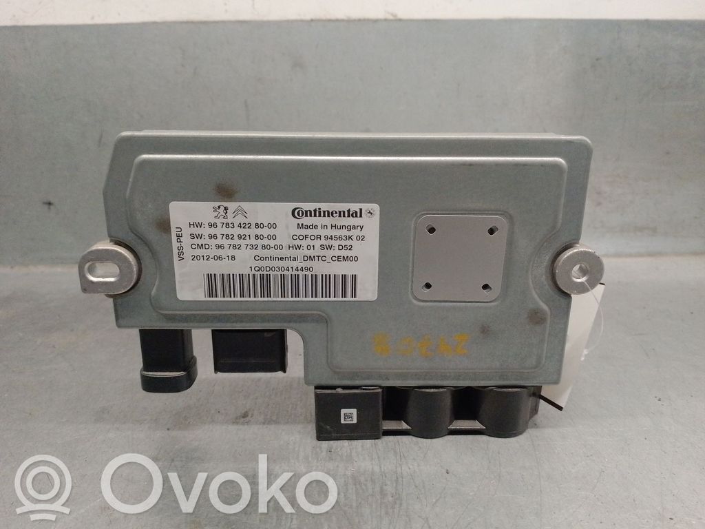 Engine start stop button switch   9678342280,1Q0D030414490
