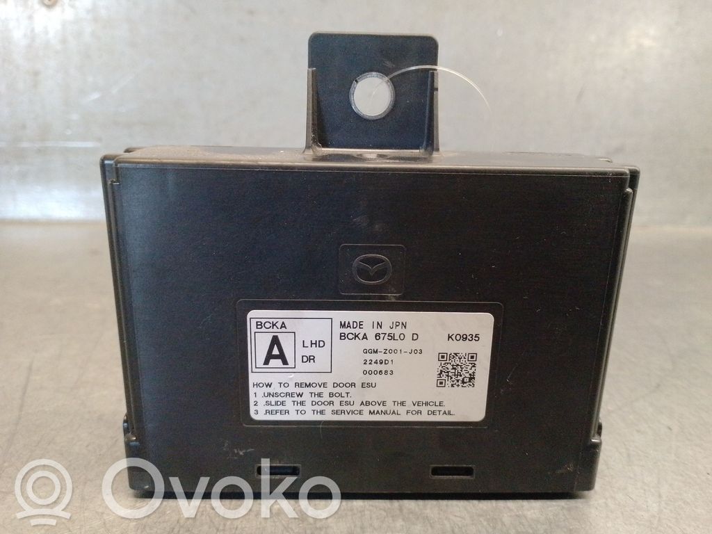 Mazda 3 Comfort/convenience module 