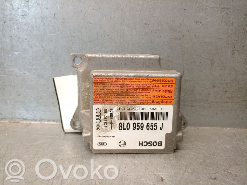 Audi A3 S3 8L Module de contrôle airbag