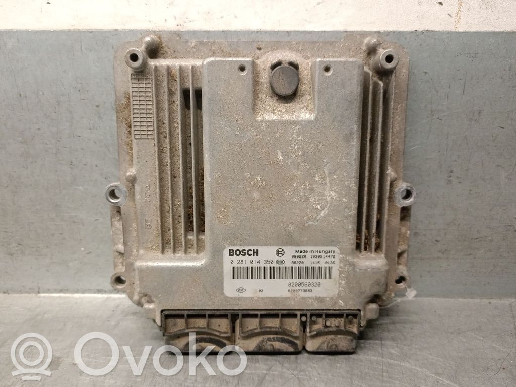 Engine control unit/module   8200560320,0281014350