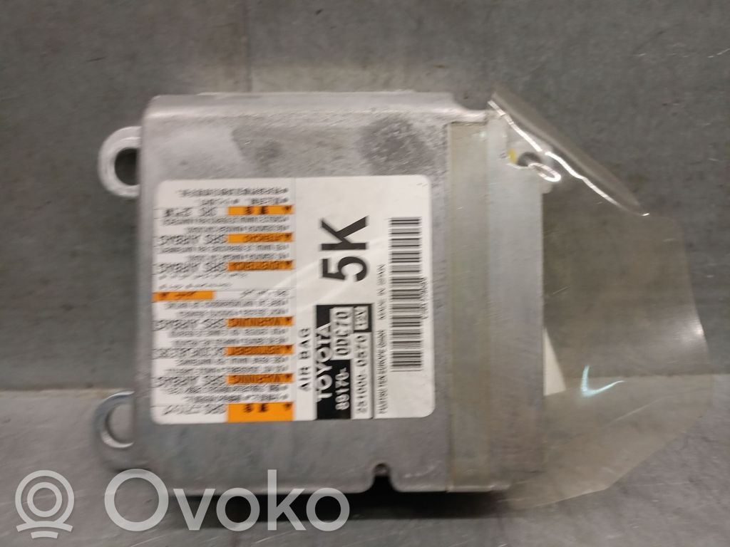 Toyota Yaris Sterownik / Moduł Airbag 